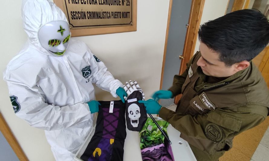Carabineros llama a celebrar un Halloween con seguridad