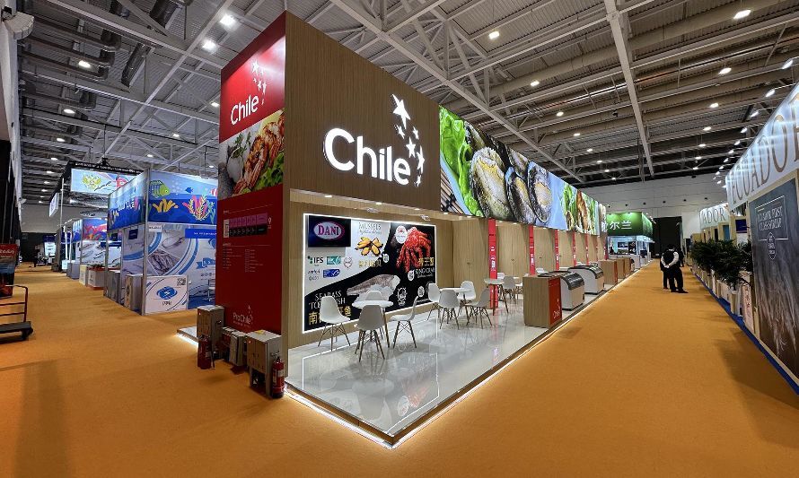 Siete empresas de Los Lagos representaron a Chile en importante feria de productos del mar en China