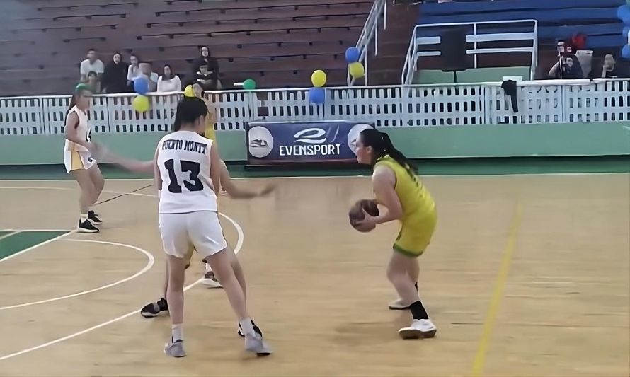 Intensa competencia en Puerto Montt: derrota ajustada en básquetbol femenino sub17
