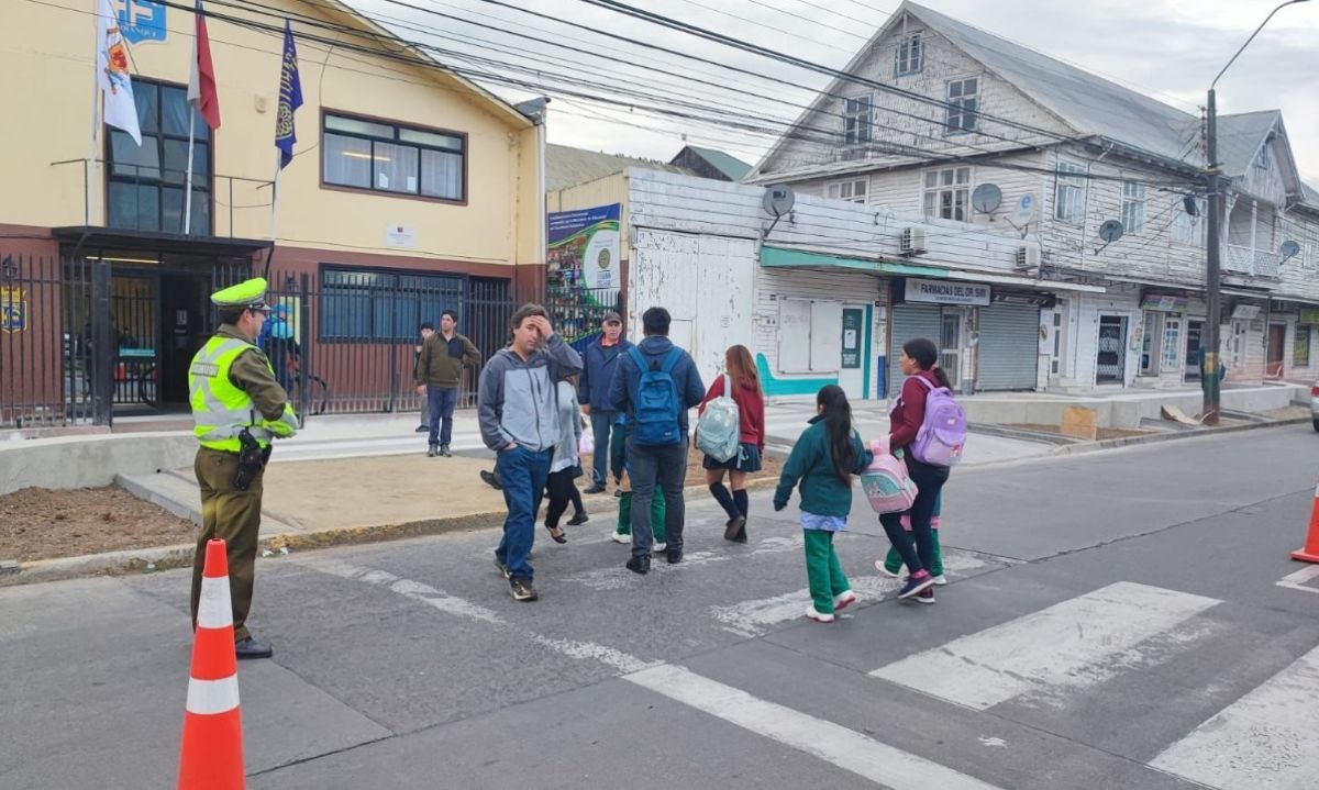 Carabineros despliega operación retorno a clases 