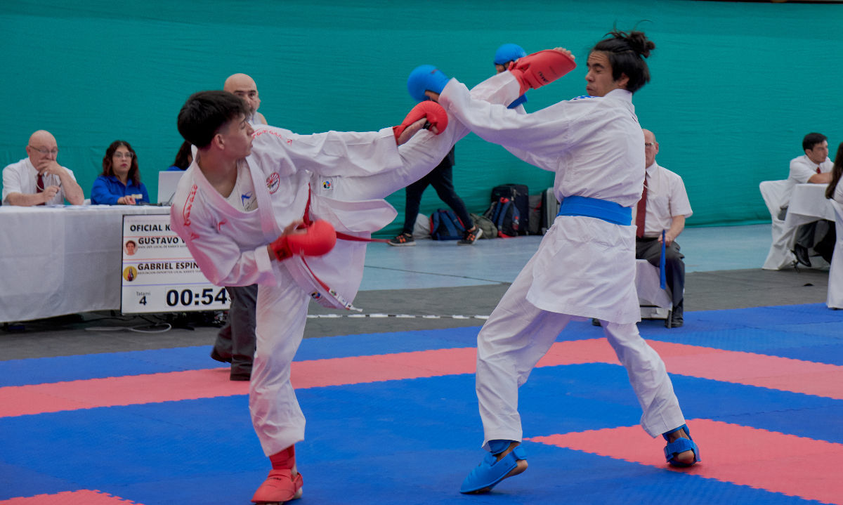 Deportista Osornino se coronó nuevamente campeón nacional de karate