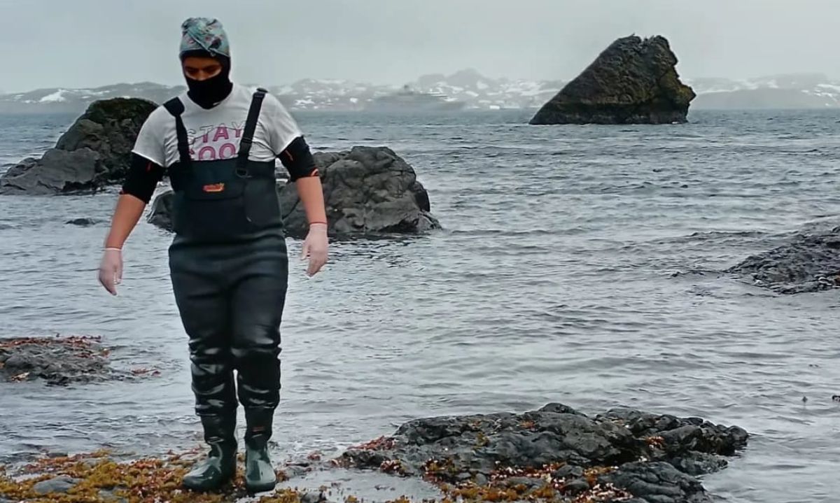 Ingeniero ambiental de la UACh estudió la biodiversidad de parásitos en la Antártica chilena