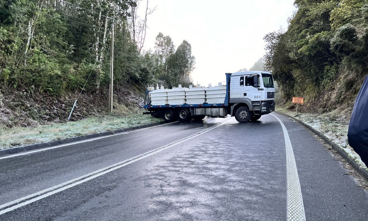 Bajas temperaturas causan accidentes en la región de Los Lagos
