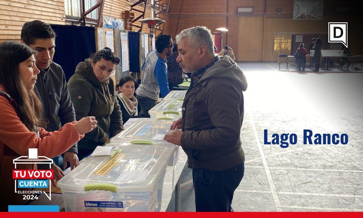 Comienzo perfecto en Los Ríos: 100% de mesas recibiendo electores