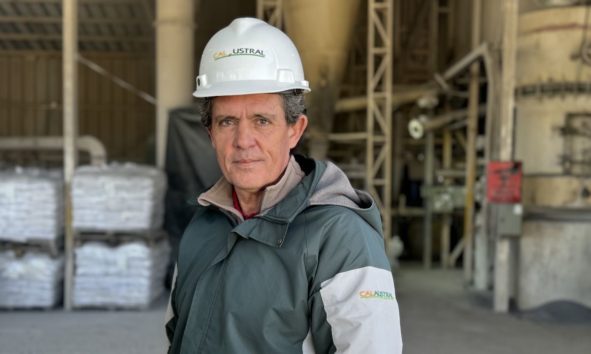 Branco Papic Ayerdi, gerente general de Cal Austral. Créditos. Cedida.