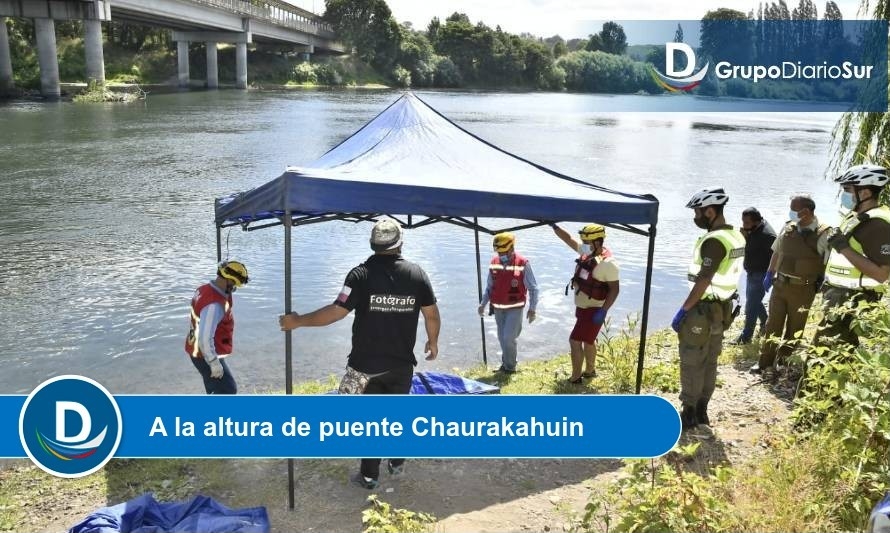 Encuentran cuerpo de mujer en el río Rahue
