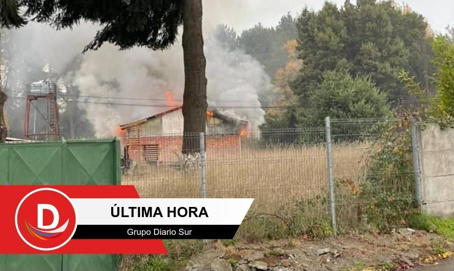 Incendio declarado se registra en bodega de hogar de menores