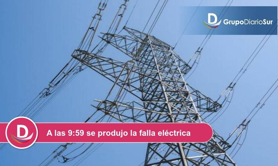 Corte de energía eléctrica: No hay hora de reposición