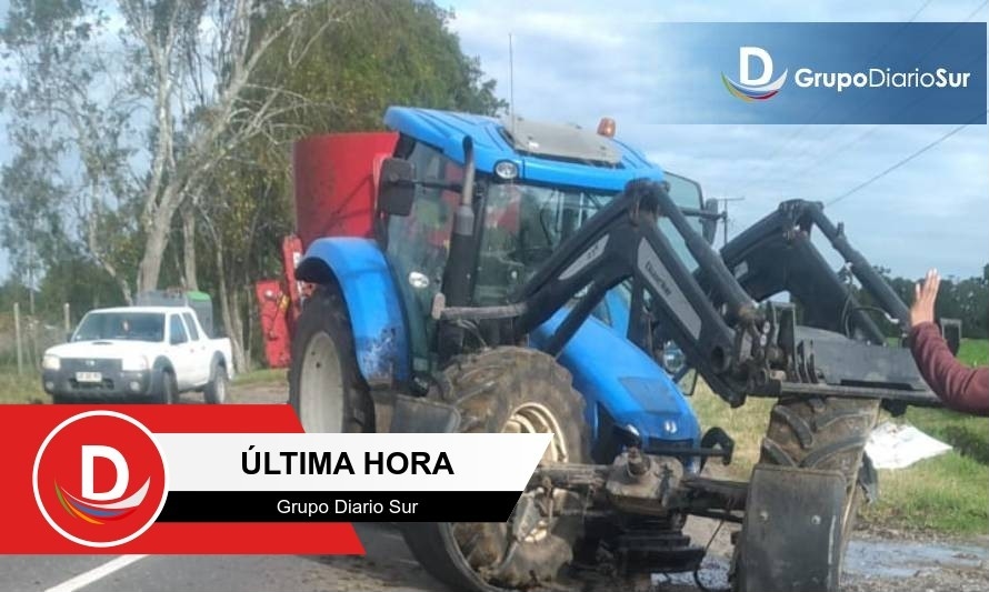 Accidente en Puerto Octay deja tres lesionados