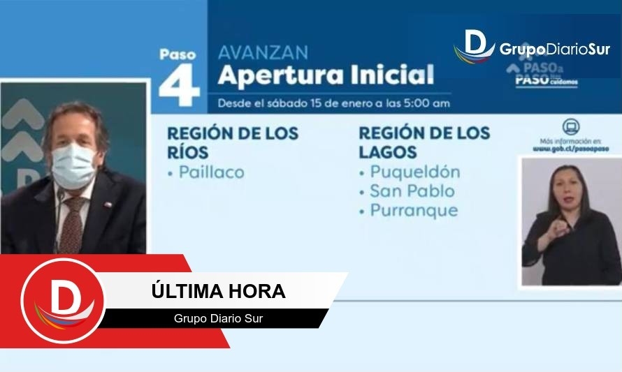 Tres comunas de la región avanzan y cuatro retroceden en el Plan Paso a Paso 