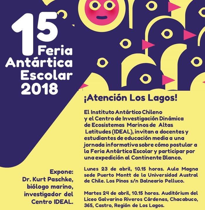 Estudiantes de enseñanza media podrán ir a la Antártica. Concurso los insta a participar