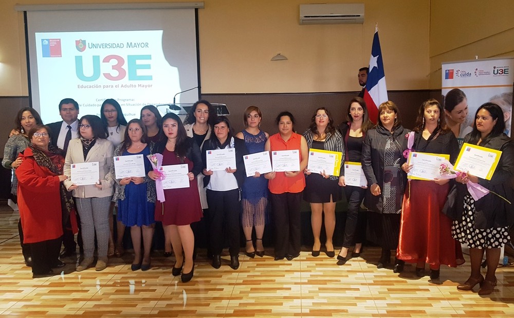 Mujeres finalizan curso de cuidados a personas mayores con dependencia en la Provincia de Llanquihue