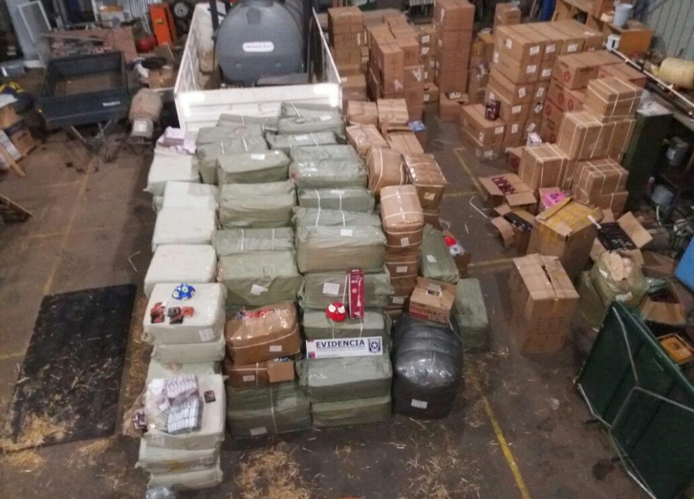 Incautan contrabando superior a  US$ 1 millón en paso Cardenal Samorè