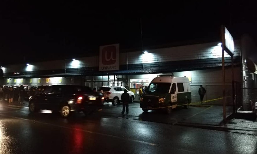 Guardia de seguridad falleció apuñalado en un supermercado de Puerto Montt